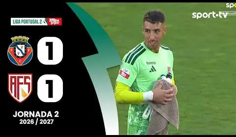 Resumo: Felgueiras 1932 1-1 AFS - Liga Portugal Meu Super | sport tv