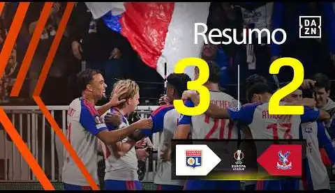 Resumo | Lyon 3-2 Crystal Palace | Europa League 26/27