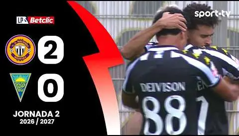 Resumo: Nacional 2-0 Estoril - Liga Portugal Betclic | sport tv
